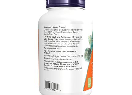 NOW - Calcium Carbonate Powder | 340 g
