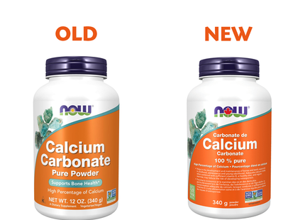 NOW - Calcium Carbonate Powder | 340 g