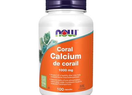 NOW Coral Calcium 1000 mg | 100 Caps