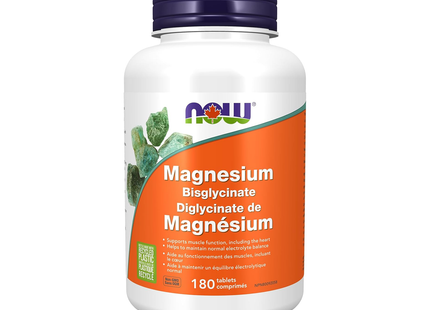 NOW - Magnesium Bisglycinate 100 mg | 180 Tablets