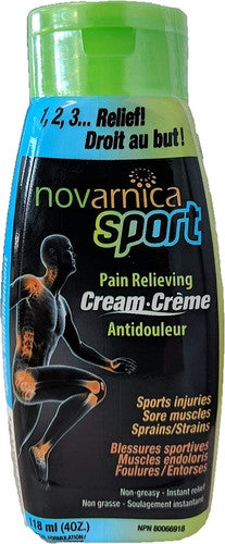Novarnica Sport Pain Relieving Cream | 118 ml