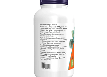 NOW - Magnesium Transporters | 180 Capsules