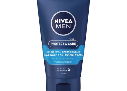 Nivea - Protect & Care Refreshing Face Wash With Aloe Vera | 150 mL