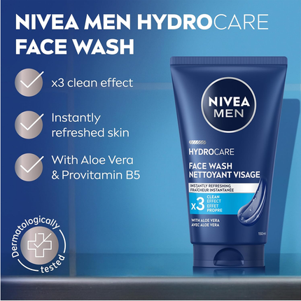 Nivea - Hydrocare Refreshing Face Wash with Aloe Vera | 150 mL