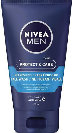 Nivea Protect &amp; Care Nettoyant visage rafraîchissant à l'aloe vera | 150 ml