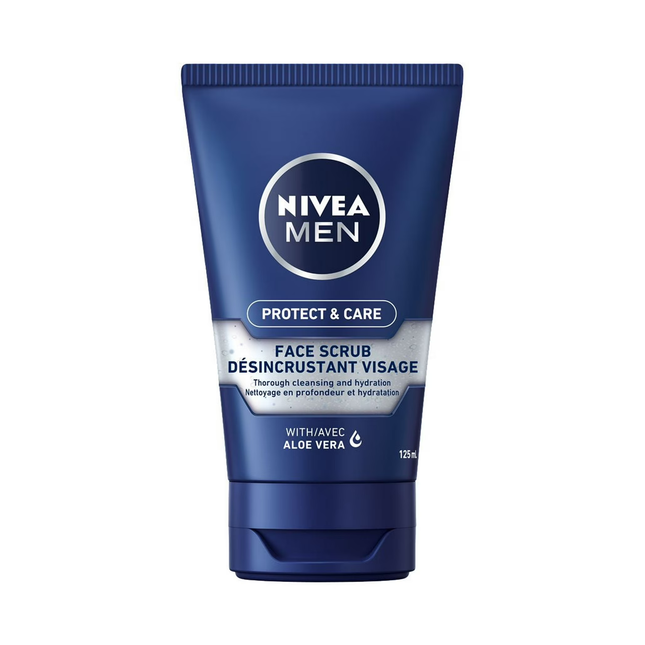 Nivea Men - Gommage visage Protect &amp; Care à l'aloe vera | 125 ml