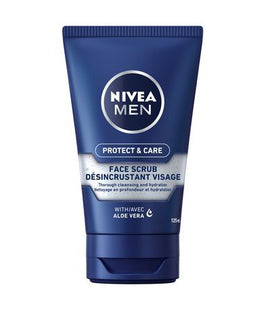Nivea Men Protect & Care Face Scrub with Aloe Vera | 125 ml