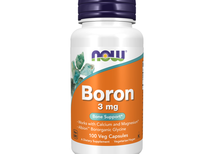 NOW - Boron 3 mg | 100 Capsules