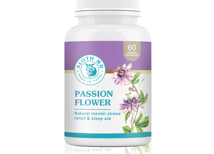 Sloth Medical R - Passion Flower | 60 Veggie Capsules