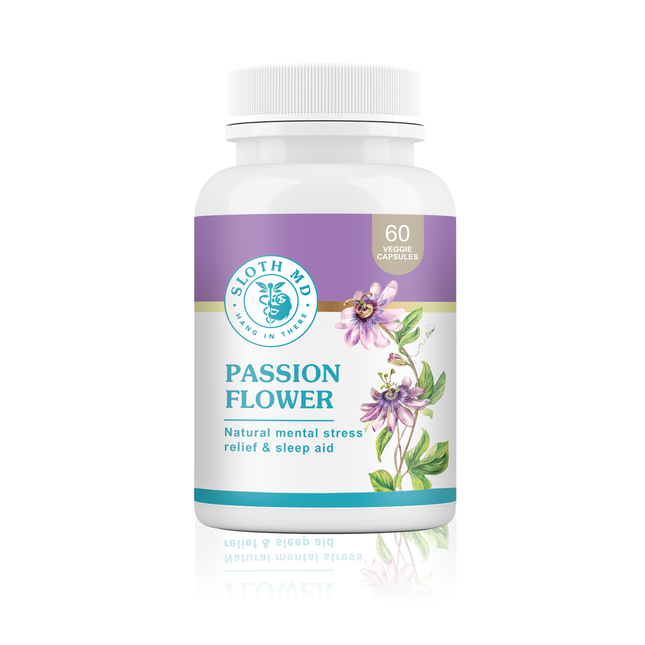 Sloth Medical R - Passion Flower | 60 Veggie Capsules