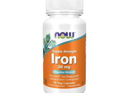 NOW - Iron Bisglycinate 36 mg | 90 Capsules