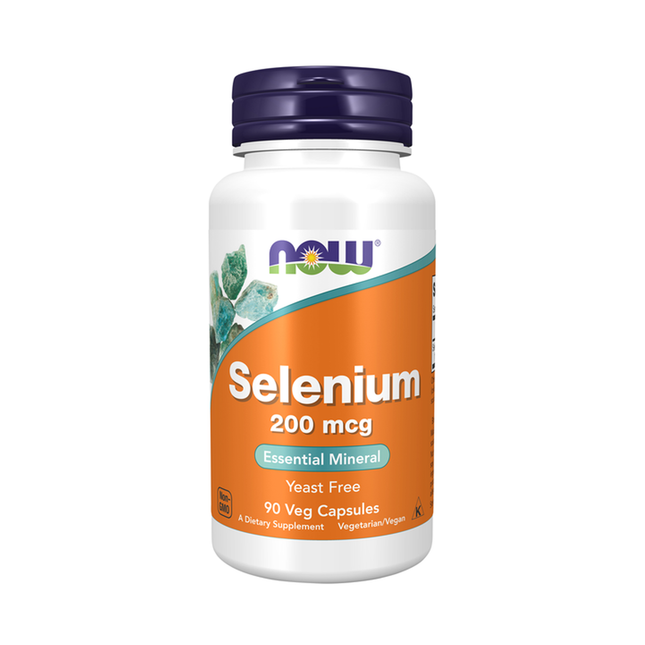 NOW - Selenium 200mg, Yeast Free | 90 Caps