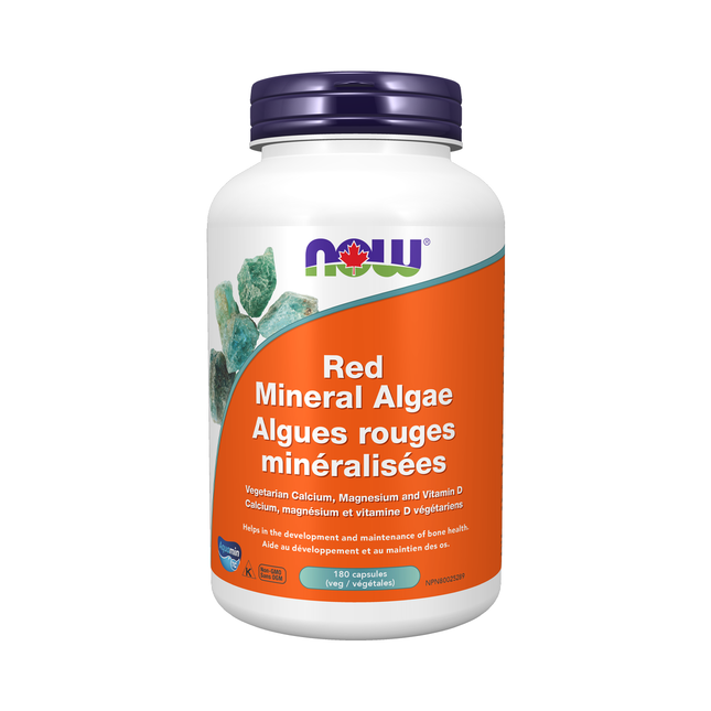 NOW - Algues minérales rouges | 180 capsules