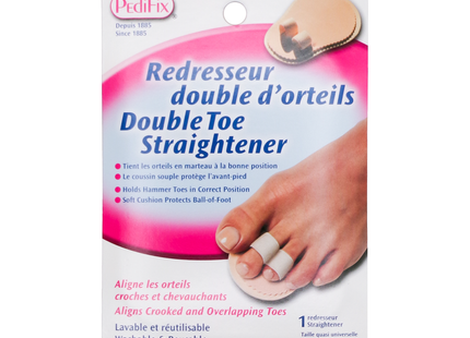 Pedifix - Double Toe Straightener | 1 Straightener