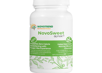 Novotrend - Novosweet-Glyvia | 80 Tablets