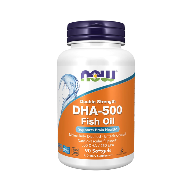 NOW - DHA-500 1000 mg | 90 Softgels