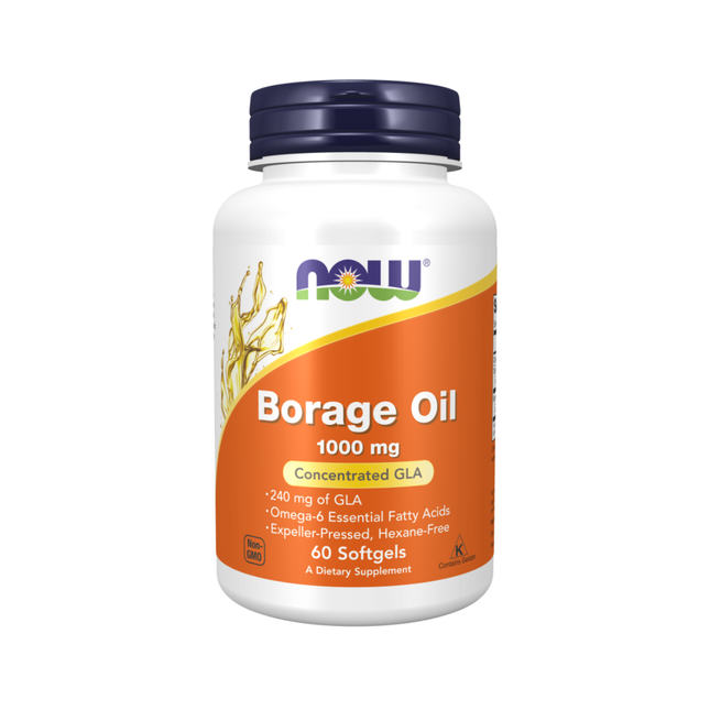 NOW - Borage Oil 1000 mg | 60 Softgels