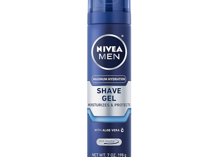 Nivea Men - Protect & Care Moisturizing Shaving Gel with Aloe Vera | 198 g