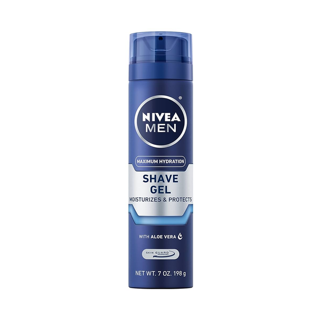Nivea Men - Protect & Care Moisturizing Shaving Gel with Aloe Vera | 198 g