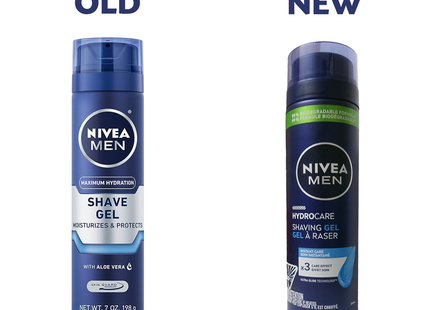 Nivea Men - Gel à raser hydratant Protect &amp; Care à l'aloe vera | 200 ml
