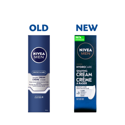 Nivea Men - Crème à raser Protect &amp; Care à l'aloe vera | 100 ml
