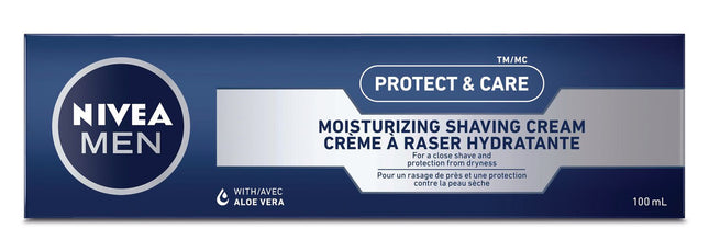Nivea Men Protect & Care Shaving Cream with Aloe Vera | 100 ml