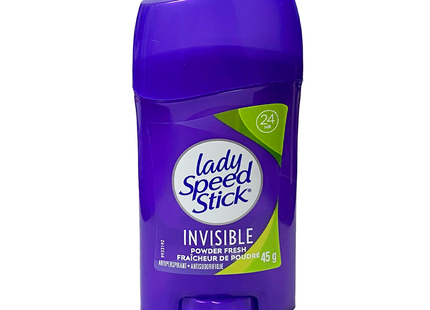 Lady Speed Stick - Antitranspirant invisible, poudre fraîche | 45 g