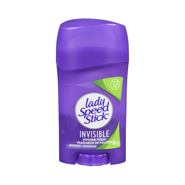 Lady Speed Stick - Invisible 72 Hour Antiperspirant, Powder Fresh | 45 g