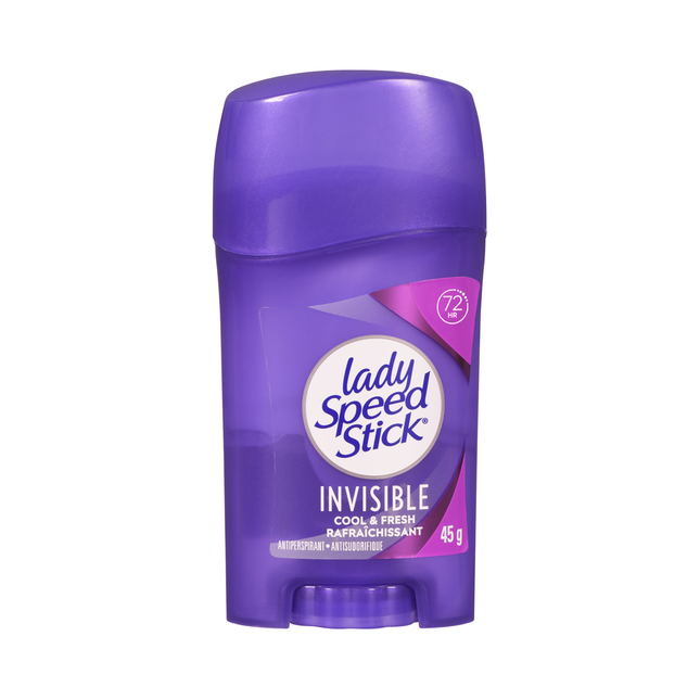 Lady Speed Stick - Invisible 72 Hour Antiperspirant, Cool & Fresh | 45 g