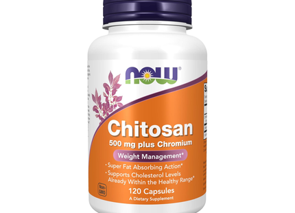 NOW - Chitosan and Chromium | 120 Capsules