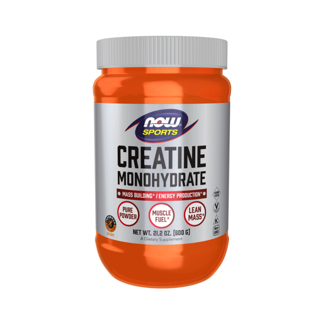 NOW - Pure Creatine Monohydrate Pure Powder | 600 g