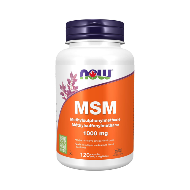NOW - MSM 1000 mg | 120 capsules