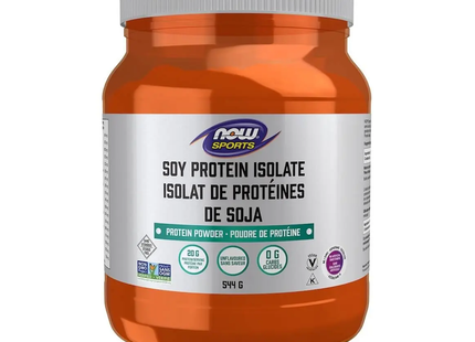 NOW - Pure Soy Isolate Pure Unflavoured | 544 g
