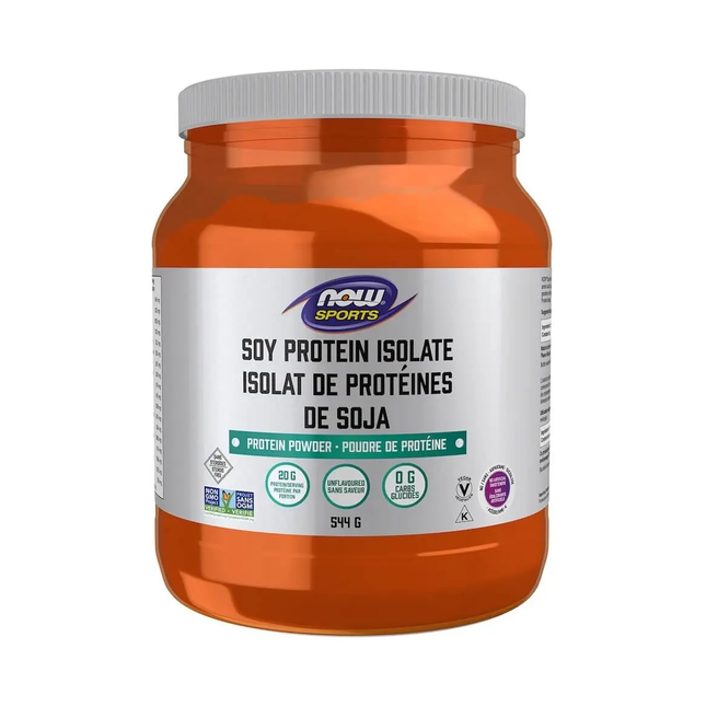 NOW - Pure Soy Isolate Pure Unflavoured | 544 g