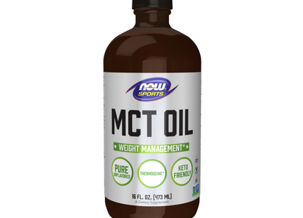 NOW - Huile MCT pure | 473 ml