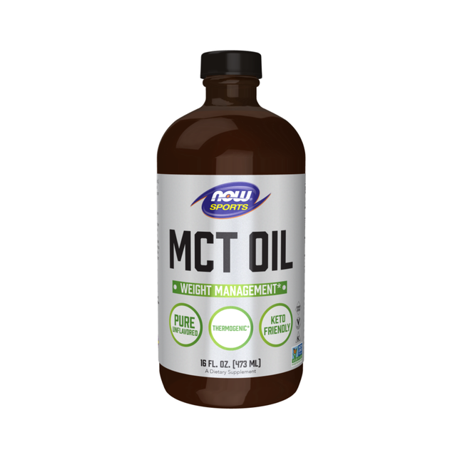 Huile MCT NOW 100 % pure 473 ml