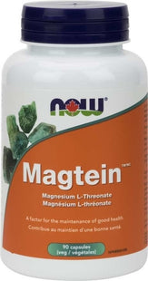 NOW - Magtein - Magnesium L-Threonate | 90 Veg Capsules