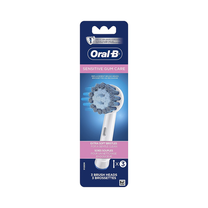 Oral-B - Têtes de rechange Sensitive Gum Care | 3 têtes de brosse