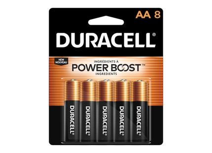 Duracell - Batteries AA Alkaline | 8 Pack