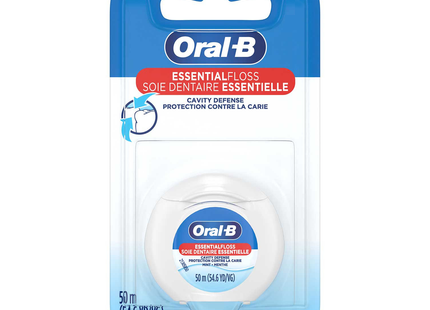Oral-B - EssentialFloss Cavity Defense Dental Floss | 50 m