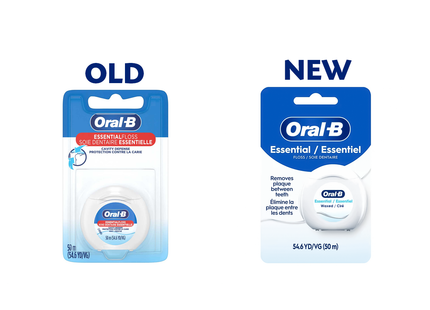 Oral-B - Essential Floss, Unflavoured | 50 m