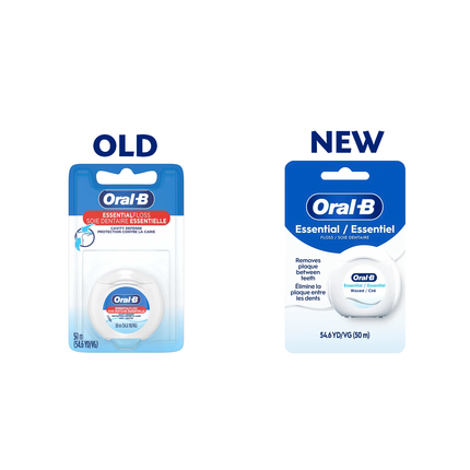 Oral-B - Essential Floss, Unflavoured | 50 m