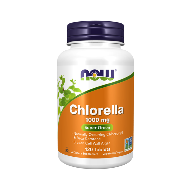 NOW - Chlorella 1000 mg Broken Cell Wall | 120 Tab