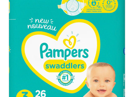 Pampers - Swaddlers Active Baby - Size 3 | 26 Pack