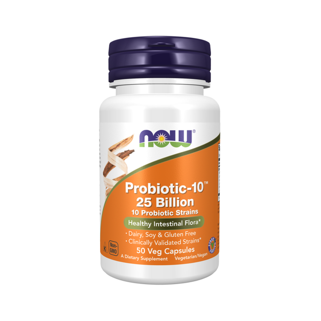 NOW - Probiotique-10 25B | 50 capsules