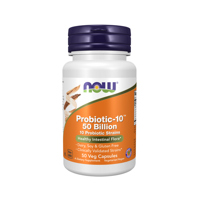 NOW - Probiotic-10 50B | 50 Capsules