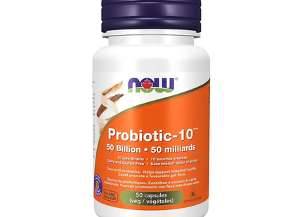 NOW - Probiotique-10 50B | 50 capsules