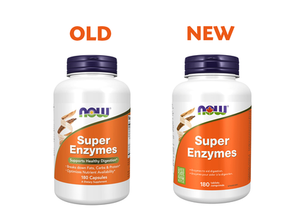 NOW - Super Enzymes | 180 Tablets