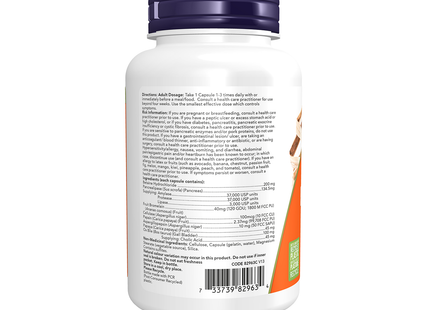 NOW - Super Enzymes Enzymes DIgestives | 90 Gélules