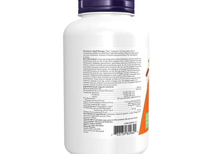 NOW Super Enzymes Enzymes DIgestives | 180 Gélules